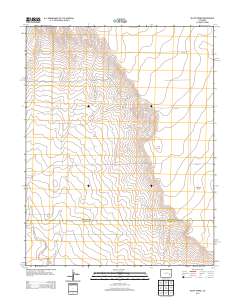 Bluff Spring 2013 topographic map thumbnail