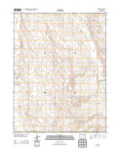 Adena 2013 topographic map thumbnail