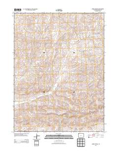 Adobe Springs 2013 topographic map thumbnail