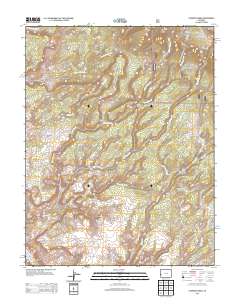 Atkinson Creek 2013 topographic map thumbnail