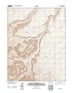 Beulah NE 2013 topographic map thumbnail