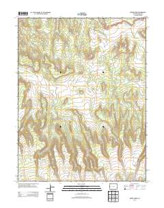 Bieser Creek 2013 topographic map thumbnail