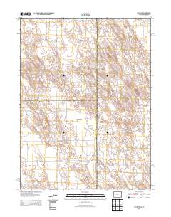 Alvin NE 2013 topographic map thumbnail