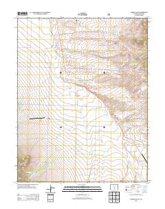 Aldrich Gulch 2013 topographic map thumbnail