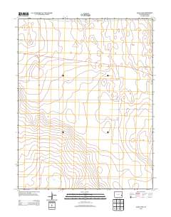 Alkali Lake 2013 topographic map thumbnail