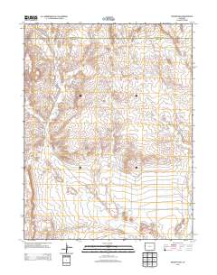 Badger Wash 2013 topographic map thumbnail