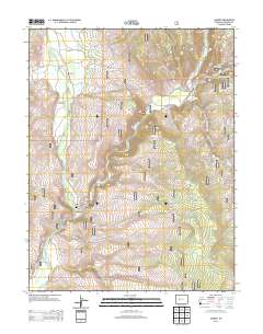 Almont 2013 topographic map thumbnail