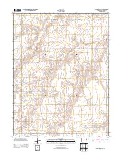 Alpine Ranch NE 2013 topographic map thumbnail