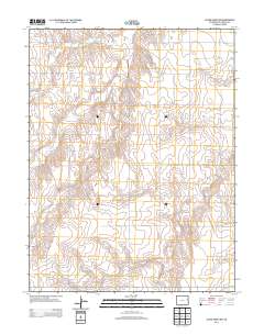 Alpine Ranch NW 2013 topographic map thumbnail