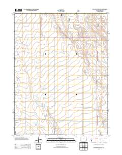 Antelope Reservoir 2013 topographic map thumbnail