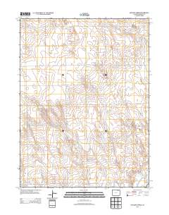 Antelope Springs 2013 topographic map thumbnail