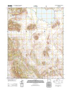 Antero Reservoir 2013 topographic map thumbnail