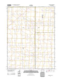 Amherst NE 2013 topographic map thumbnail