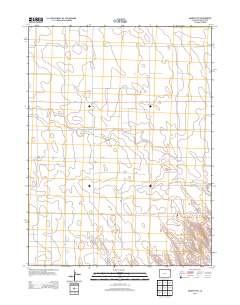 Amherst SW 2013 topographic map thumbnail
