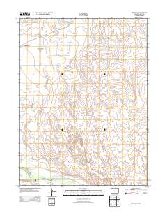 Barnesville 2013 topographic map thumbnail