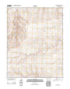 Barrel Spring 2013 topographic map thumbnail
