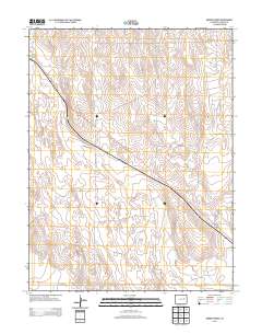 Barron Creek 2013 topographic map thumbnail