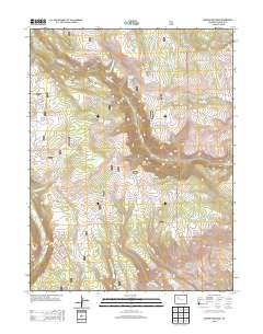 Broken Rib Creek 2013 topographic map thumbnail