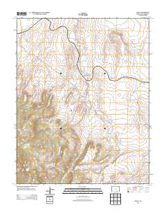 Abeyta 2013 topographic map thumbnail