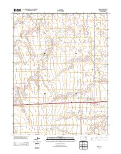 Arriba 2013 topographic map thumbnail