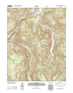 Beaver Creek Reservoir 2013 topographic map thumbnail