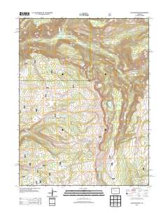 Blair Mountain 2013 topographic map thumbnail