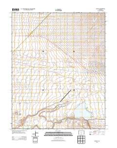 Blanca 2013 topographic map thumbnail