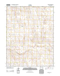 Arsenic Lake 2013 topographic map thumbnail