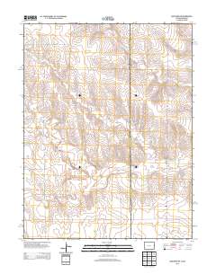 Arapahoe NE 2013 topographic map thumbnail