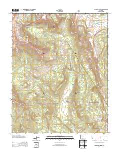 Archuleta Creek 2013 topographic map thumbnail