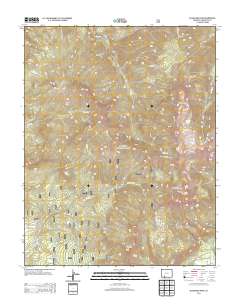 Blackhead Peak 2013 topographic map thumbnail