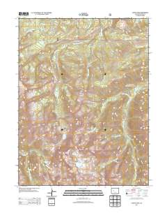 Capitol Peak 2013 topographic map thumbnail