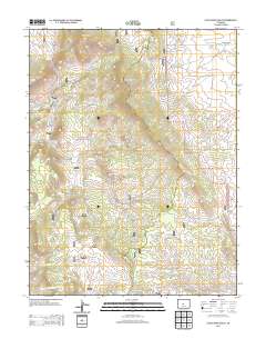 Castle Rock Gulch 2013 topographic map thumbnail
