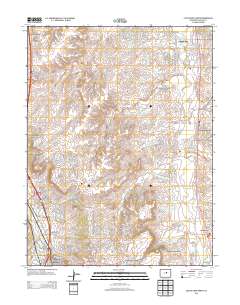 Castle Rock North 2013 topographic map thumbnail