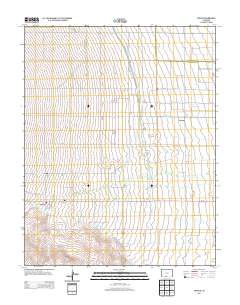 Capulin 2013 topographic map thumbnail