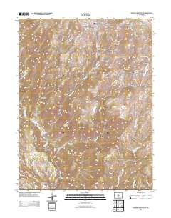 Cripple Creek South 2013 topographic map thumbnail