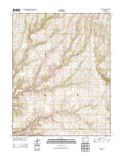 Cahone 2013 topographic map thumbnail