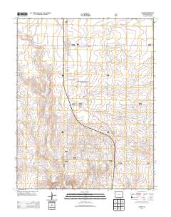 Campo 2013 topographic map thumbnail