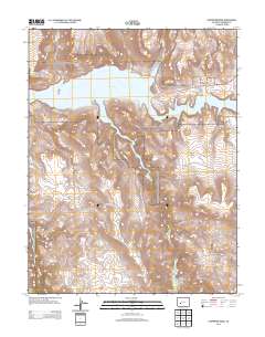 Carpenter Ridge 2013 topographic map thumbnail