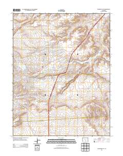 Colorado City 2013 topographic map thumbnail