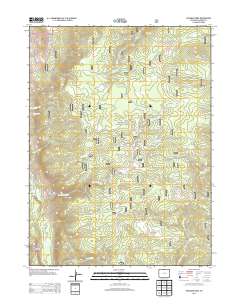 Deadman Park 2013 topographic map thumbnail
