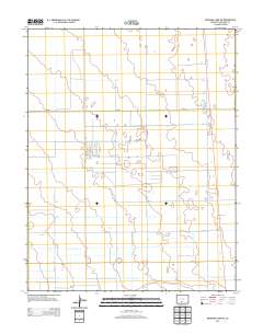 Deadman Camp SW 2013 topographic map thumbnail