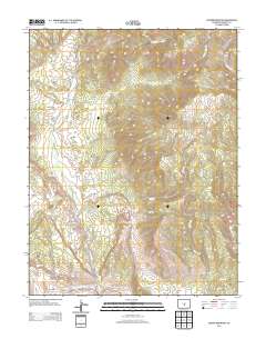 Cooper Mountain 2013 topographic map thumbnail