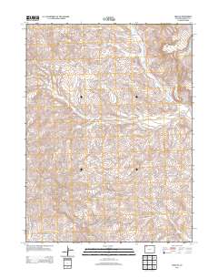 Craig NE 2013 topographic map thumbnail