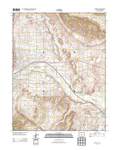 Canon City 2013 topographic map thumbnail