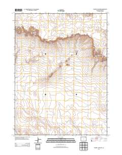 Chimney Canyons 2013 topographic map thumbnail