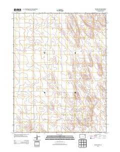 De Nova NW 2013 topographic map thumbnail