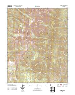 Culebra Peak 2013 topographic map thumbnail
