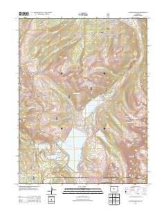 Copper Mountain 2013 topographic map thumbnail