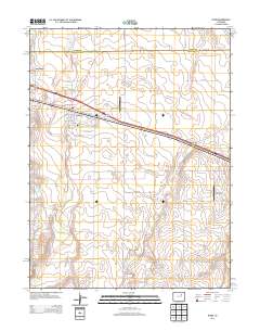 Byers 2013 topographic map thumbnail